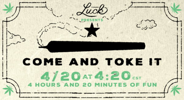 come toke it willie nelson 420 luck