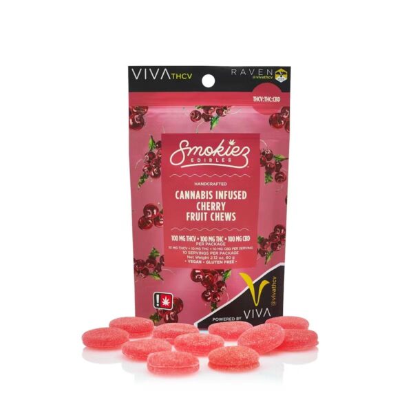 smokiez cherry fruit chews audiokush
