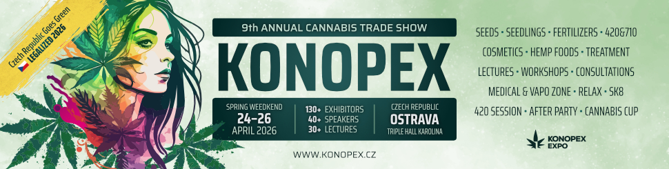 Konopex Expo 2026 Banner