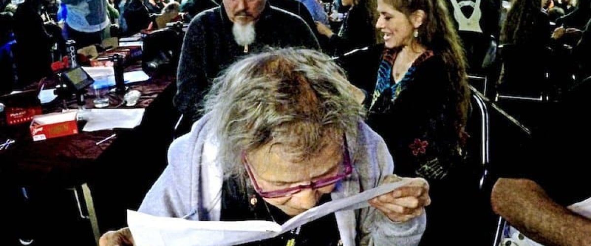 Mila Jansen "The Hash Queen" giving this entry a proper professional examination.  Mila changed the cannabis industry forever with the Pollinator. She has been nicknamed the Hash Queen for her prowess in terms of ice water extractions.