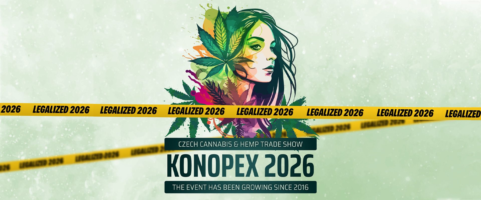 Czech cannabis trade show promotional image